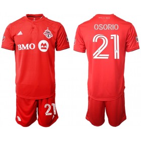 Fußballtrikots Toronto FC Osorio 21 Kinder 2020-2021 Kurzarm Heimtrikotsatz kaufen